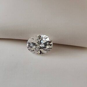 Certified Moissanite Diamond Oval Cut Diamond Loose Stone